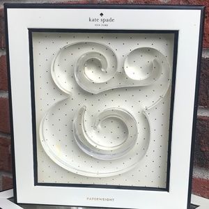 Kate Spade Strike Gold Ampersand Paperweight